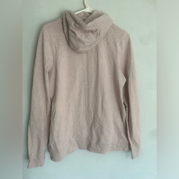 Pact Organic Stretch French Terry Snug-Fit Zip Hoodie Pale Mauve - Picture 7 of 8